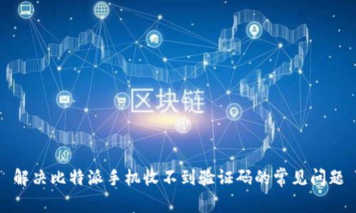 解决比特派手机收不到验证码的常见问题