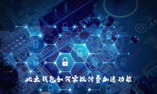 比太钱包如何实现付费加速功能